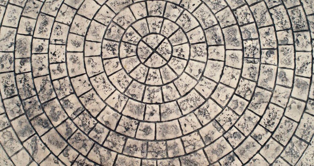 Mayan Cobblestone Circle